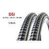 2 Stück 26 Zoll Fahrrad Reifen DSI Wild Rhino 26x2.125 Mountain Bike MTB 54-559