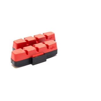 2 StĂŒck MAGURA Original Bremsbelag Hydraulische Felgenbremse HS11 22 24 33 66 Rot â Bild 4