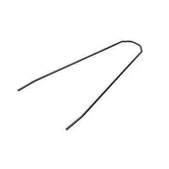 26-28 Zoll Fahrrad Schutzblech Überlauf Strebe Befestigung 340mm Ø 5mm Alu Schwarz – Bild 3