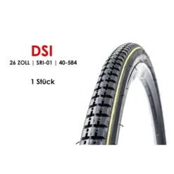 26 Zoll Fahrrad Reifen DSI Lynx 26x2.30 Mountain Bike MTB 58-559 Schwarz Blau