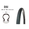 27.5 Zoll Fahrrad Reifen DSI 56-584 MTB Tire 27.5x2.20 Mantel Decke Schwarz