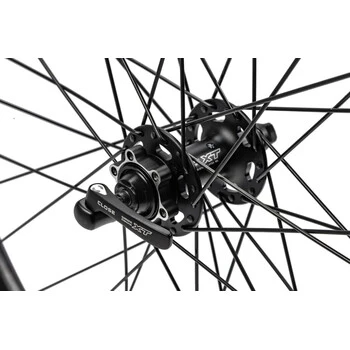 28" Laufrad Vorne SHIMANO XT Nabe Disc Inkl. Schnellspanner Felge EXAL Ex19 Verstärkte Speichen Schwarz – Bild 6