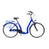 28 Zoll Alu Fahrrad City Bike Damen 7 Gang Nabenschaltung Tiefeinsteiger Schwarz Glanz