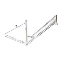 28 Zoll Alu Fahrrad Rahmen Damen Trekking City Bike Ketten Schaltung Rh 50cm Roh Unlackiert A-Head 1 1/8Zoll