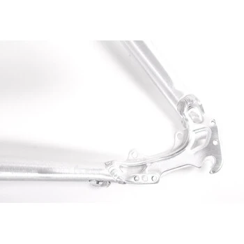 28 Zoll Alu Fahrrad Rahmen Trekking Damen Bike Pedelec 45cm Poliert Frame – Bild 4