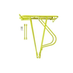 28 Zoll Fahrrad Gepäckträger Hinten Trekking City Bike Federklappe Kupfer