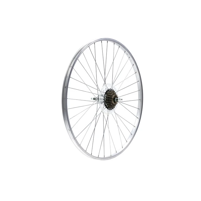 28" Zoll Laufrad Hinten SHIMANO XT Nabe Disc Freilauf 8/9/10-fach Inkl. Schnellspanner Felge EXAL Ex19 Verstärkte Speichen Schwarz – Bild 2