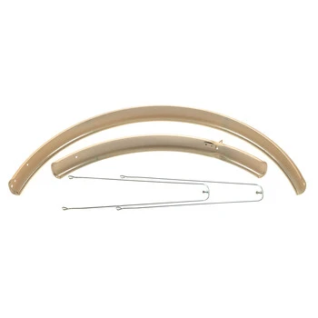 28 Zoll Fahrrad Schutzblech Set 55mm Breit City Trekking Bike Mud Guard Beige B-Ware – Bild 5