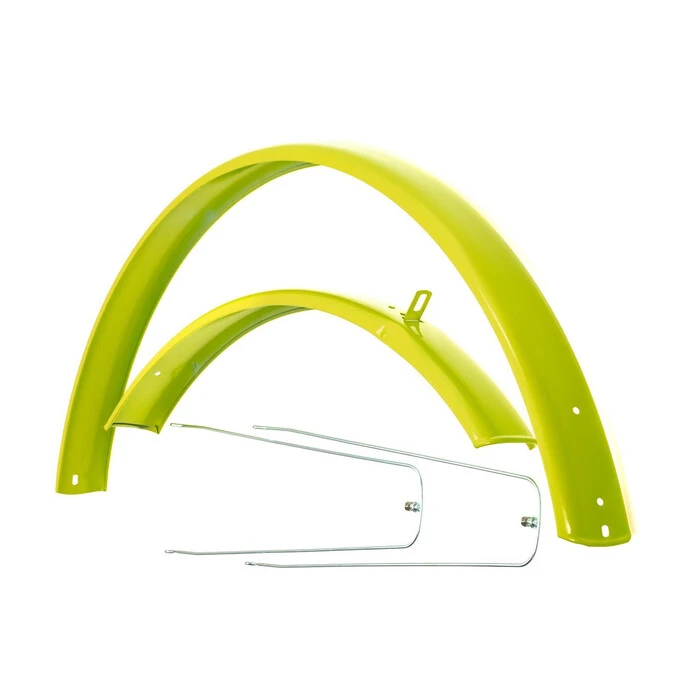 28 Zoll Fahrrad Schutzblech Set Blech Vorne Hinten City Trekking Bike Türkis – Bild 2