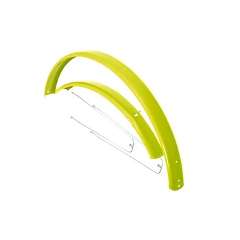 28 Zoll Fahrrad Schutzblech Set Metall City Trekking Bike Hell Grün – Bild 6