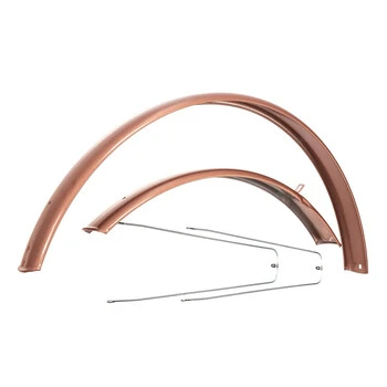 28 Zoll Fahrrad Schutzblech Set Metall VR + HR City Trekking Bike Kupfer – Bild 6