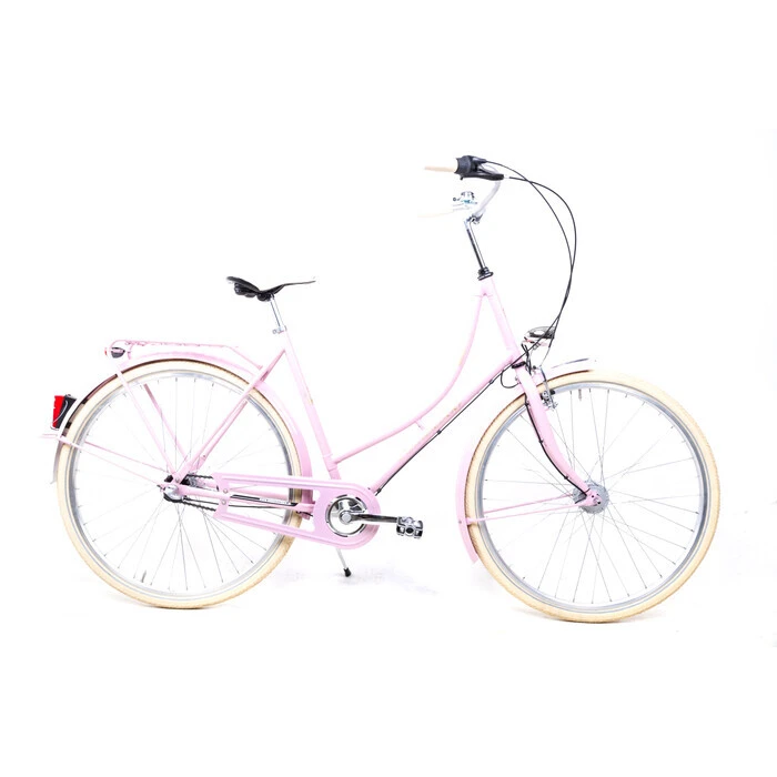 28 Zoll Fahrrad Damen City Nostalgie Retro Bike Tourenrad Shimano 3 Gang Nabe Trommelbremse – Bild 2