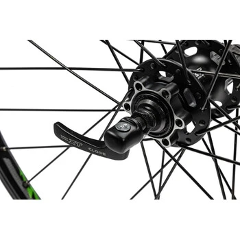 28 Zoll Laufrad Set VR HR SHIMANO XT Nabe Disc Hinten Freilauf 8/9/10-fach Felge EXAL Ex19 Verstärkte Speichen Black Inkl. Schnellspanner – Bild 5