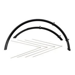 Messingschlager 4 Stück 26 Zoll Fahrrad Schutzblech V Streben Set Verstellbar 300-320 Mm Vorn Hinten