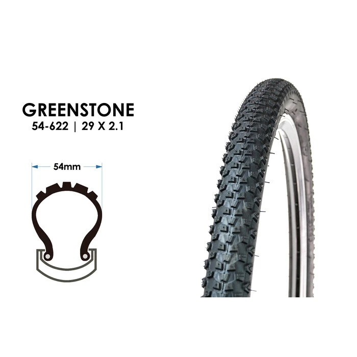 29 Zoll Fahrrad Reifen 54-622 MTB Classic 29x2.10 Schwarz Braun Tire SRI-94