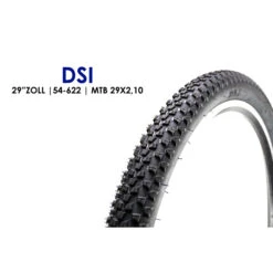 29 Zoll Fahrrad Reifen DSI 54-622 MTB Mountain Bike 29x2.10 Tire Black