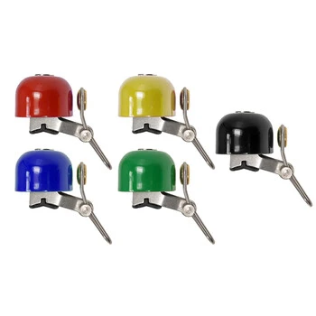 5 StĂŒck Mini Klingel Set Fahrrad Glocke Bell Laut StVZO Mehrfarbig CYCLEHERO Nirosta â Bild 3