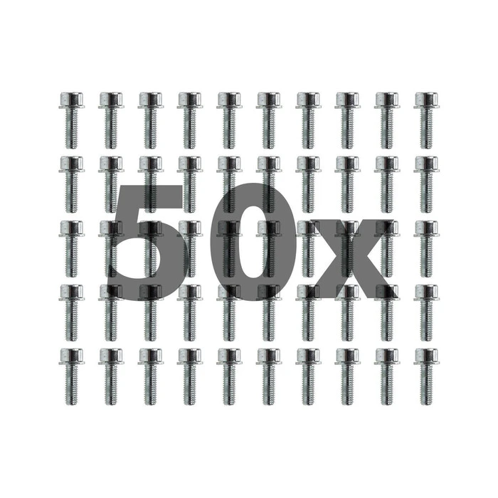 500 Stück WÜRTH Schraube M5x16 Mm Mit Schabenut Combi Bolt