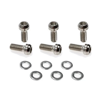 6 Stück Schrauben M5x10 Innensechskant Halbrundkopf Stahl Mit Unterlegscheiben – Bild 3