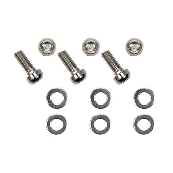 6 Stück Schrauben M5x10 Innensechskant Halbrundkopf Stahl Mit Unterlegscheiben – Bild 4