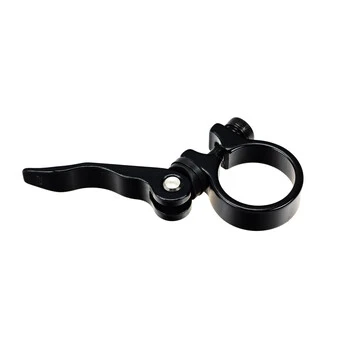Alu Fahrrad Sattel Klemme Schnellspanner 31,8 Mm Schwarz Klemmring Saddle Clamp – Bild 6