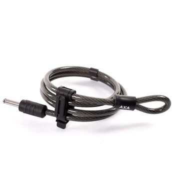 AXA Defender Einsteck Kabel Schloss Für Rahmenschloss Spiralkabel Schloß 1500mm – Bild 3