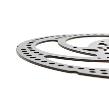 Fahrrad Bremsscheibe 180mm Disc Brake 6 Loch Scheibenbremse MTB Trekking Gelocht – Bild 6