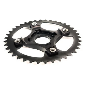 Fahrrad Kettenblatt 38 ZĂ€hne Bofeili Mittelmotor E-Bike Pedelec Saxonette Selection 1-fach Schwarz â Bild 4