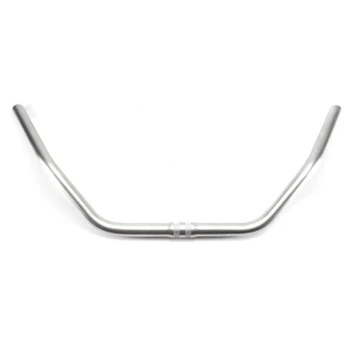 Fahrrad Lenker XXL Breiter City Beach Cruiser Bügel 25,4 Mm Silber Handlebar – Bild 3