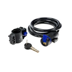 Fahrrad Rahmen Schloss Mit Kette M-WAVE Ringchain 1500mm Lang Diebstahl Schutz