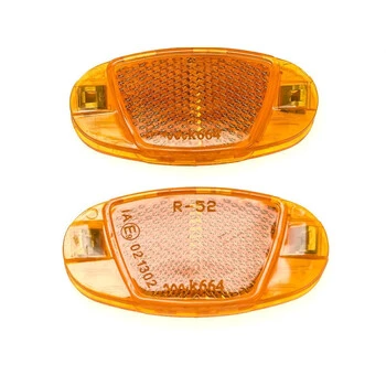 Fahrrad Reflektoren SET Vorne & Hinten Frontstrahler-RĂŒckstrahler Katzenauge Speichen Strahler â Bild 4