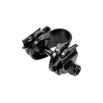 Fahrrad Sattel Kloben Sattelklemme Für Rundsteg Befestigung Sattelgestell Schwarz – Bild 3