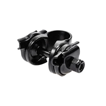 Fahrrad Sattel Kloben Sattelklemme Für Rundsteg Befestigung Sattelgestell Schwarz – Bild 4