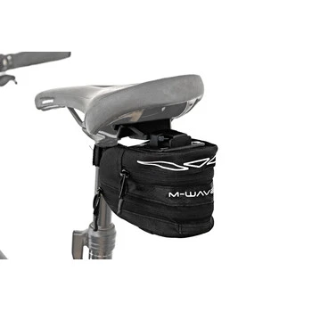 Fahrrad Satteltasche M-Wave Tilburg Gr.M 160x80 Mm Rücklichthalterung – Bild 4