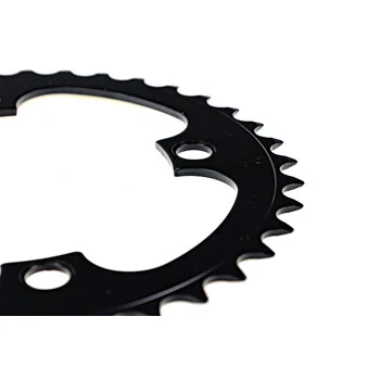 LASCO Single Kettenblatt Zahnkranz Ritzel 38 ZĂ€hne 4 Loch LK 104mm Schwarz Stahl â Bild 6