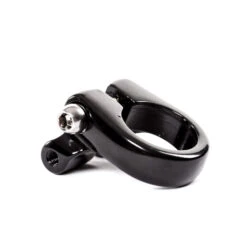 Messingschlager Sattel Schelle Klemme M-Wave Mit Gepäckträger Befestigung Ösen 31,8mm Alu Schwarz