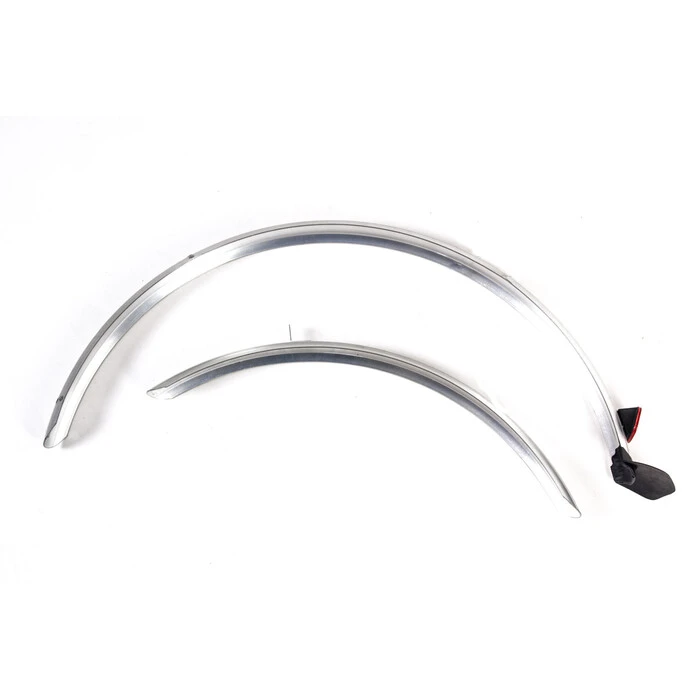 Schutzblechset 26-29 Zoll MTB Fahrrad Schutz Blech Spritzschutz Schwarz Orange V+h