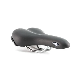 SELLE ROYAL Freeway Herren Sattel 280x155 Mm Bike Saddle Schwarz Silber Emblem B-Ware – Bild 3