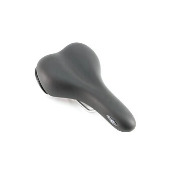 SELLE ROYAL Freeway Herren Sattel 280x155 Mm Bike Saddle Schwarz Silber Emblem B-Ware – Bild 4