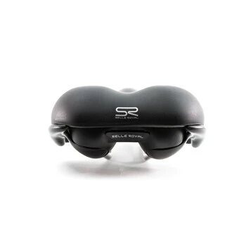 SELLE ROYAL Freeway Herren Sattel 280x155 Mm Bike Saddle Schwarz Silber Emblem B-Ware – Bild 5