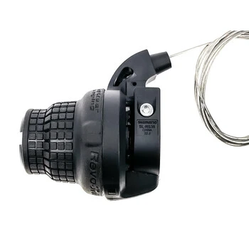 SHIMANO Revo Shifter Tourney 6-Fach Rechts 2000mm Schwarz – Bild 6