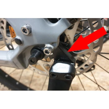 XLC KS-X05 Seitenständer Adapter Platte Für Haibike Sduro/Xduro – Bild 3